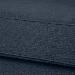 Jack & Alice Canapé Blomma (3 places) - Tissu bleu foncé - Structure : couleur noisette -Canapés Soldes Magasin sofa blomma 3 sitzer webstoff dunkelblau gestell nussbaumfarbig 4833104