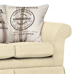 Maison Belfort Canapé Campagne (2 places) Tissu - Ecru -Canapés Soldes Magasin sofa campagne 2 sitzer webstoff beige 4987212