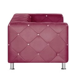 Home Design Canapé Carlotta (2 places) - Microfibre bordeaux -Canapés Soldes Magasin sofa carlotta 2 sitzer microfaser bordeaux 437704