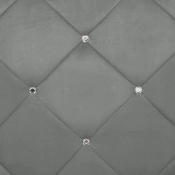 Home Design Canapé Carlotta (2 places) - Microfibre gris acier -Canapés Soldes Magasin sofa carlotta 2 sitzer microfaser stahlgrau 437689