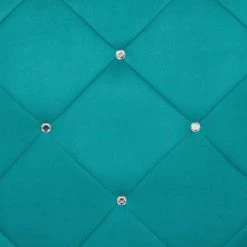 Home Design Canapé Carlotta (2 places) - Microfibre turquoise -Canapés Soldes Magasin sofa carlotta 2 sitzer microfaser tuerkis 437662