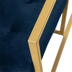 Jack & Alice Canapé Charm II (3 places) - Bleu marine 12 Jack & Alice Canapé Charm II (3 places) - Bleu marine -Canapés Soldes Magasin sofa charm ii 3 sitzer microfaser marineblau 4692768