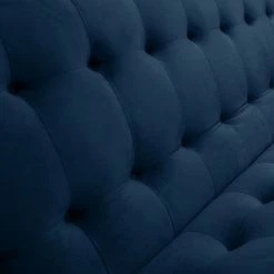 Jack & Alice Canapé Charm II (3 places) - Bleu marine 14 Jack & Alice Canapé Charm II (3 places) - Bleu marine -Canapés Soldes Magasin sofa charm ii 3 sitzer microfaser marineblau 4692776