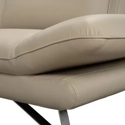 Fredriks Canapé Enzo (3 places) - Appui-tête réglable -Canapés Soldes Magasin sofa enzo 3 sitzer echtleder beige 431155