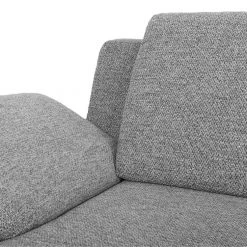 Loftscape Canapé Felipa (2 places) - Tissu noir / structuré gris -Canapés Soldes Magasin sofa felipa 2 sitzer webstoff schwarz strukturstoff grau 683934