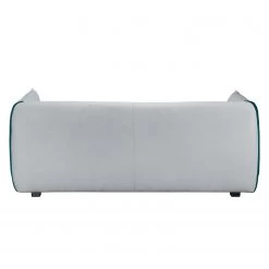 Fredriks Canapé Grady II (3 places) - Tissu - Gris clair / Turquoise -Canapés Soldes Magasin sofa grady webstoff ii 3 sitzer hellgrau tuerkis 4770176