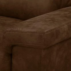 Ars manufacti Canapé Hazel Green (2 places) - Expresso -Canapés Soldes Magasin sofa hazel green 2 sitzer antiklederlook espresso 4638280