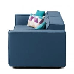 Canapé Kinx (2,5 places) Tissu - Tissu Osta: Bleu foncé - Sans fonction -Canapés Soldes Magasin sofa kinx 2 5 sitzer webstoff stoff osta dunkelblau 4320208