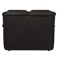 Modoform Canapé Lakin Imitation cuir (2 places) - Marron foncé -Canapés Soldes Magasin sofa lakin 2 sitzer kunstleder dunkelbraun 4077420