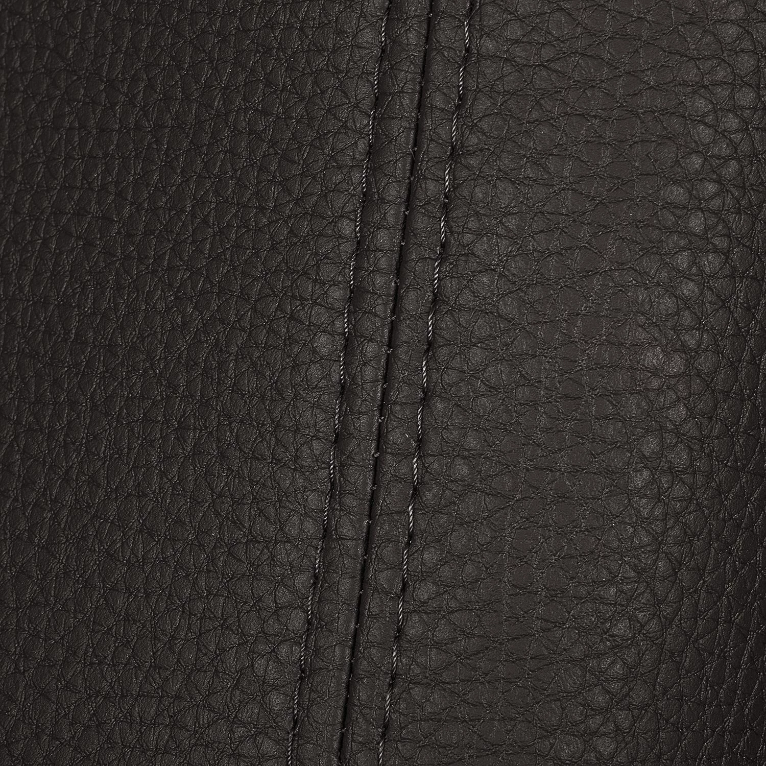 Modoform Canapé Lakin Imitation cuir (3 places) - Marron foncé 12 Modoform Canapé Lakin Imitation cuir (3 places) - Marron foncé – Image 12