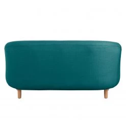 Mørteens Canapé Little (2 places) - Bleu pétrole -Canapés Soldes Magasin sofa little 2 sitzer stoff blau gruen 4825240