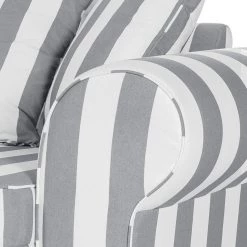 Maison Belfort Canapé Colmar (2 places) - Gris 13 Maison Belfort Canapé Colmar (2 places) - Gris -Canapés Soldes Magasin sofa livia 2 sitzer webstoff grau gestreift 309483