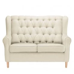 Maison Belfort Canapé Luro (2 places) - Beige clair -Canapés Soldes Magasin sofa luro 2 sitzer strukturstoff hellbeige 4542644