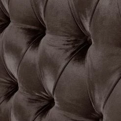 Maison Belfort Canapé Luro (2 places) - Velours -Canapés Soldes Magasin sofa luro samt 2 sitzer braun 4769176