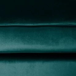 Maison Belfort Canapé Luro (2 places) - Velours -Canapés Soldes Magasin sofa luro samt 2 sitzer petrol 4769092