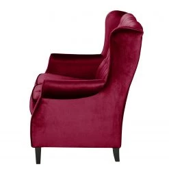 Maison Belfort Canapé Luro (2 places) - Velours -Canapés Soldes Magasin sofa luro samt 2 sitzer rot 4768936