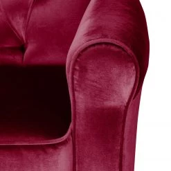 Maison Belfort Canapé Luro (2 places) - Velours -Canapés Soldes Magasin sofa luro samt 2 sitzer rot 4768944