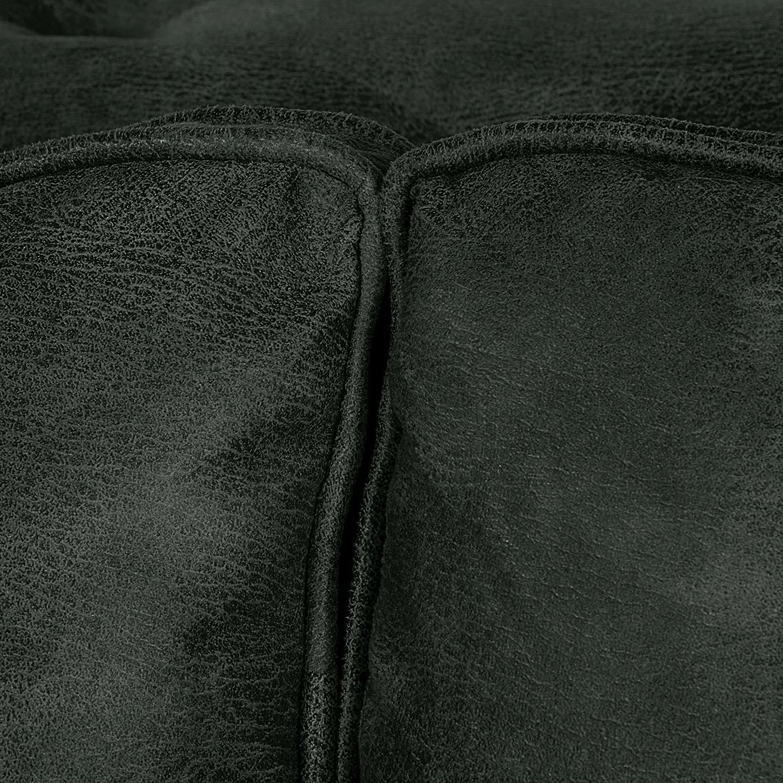 Ars manufacti Canapé Mallow (2 places) - Aspect cuir vieilli anthracite 11 Ars manufacti Canapé Mallow (2 places) - Aspect cuir vieilli anthracite – Image 11