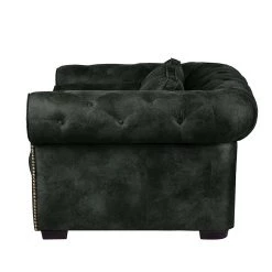Ars manufacti Canapé Mallow (2 places) - Aspect cuir vieilli anthracite 18 Ars manufacti Canapé Mallow (2 places) - Aspect cuir vieilli anthracite -Canapés Soldes Magasin sofa mallow 2 sitzer antiklederoptik anthrazith 436519