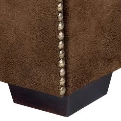 Ars manufacti Canapé Mallow (2 places) - Aspect cuir vieilli marron -Canapés Soldes Magasin sofa mallow 2 sitzer antiklederoptik braun 436268