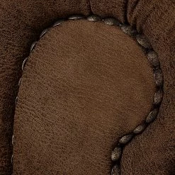 Ars manufacti Canapé Mallow (2 places) - Aspect cuir vieilli marron -Canapés Soldes Magasin sofa mallow 2 sitzer antiklederoptik braun 436275