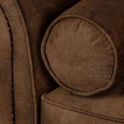 Ars manufacti Canapé Mallow (3 places) - Marron -Canapés Soldes Magasin sofa mallow 3 sitzer antiklederoptik braun 436248