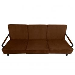 Ars manufacti Canapé Manchester IV (3 places) - Marron chocolat -Canapés Soldes Magasin sofa manchester iv 3 sitzer antiklederlook schokoladenbraun 5043732