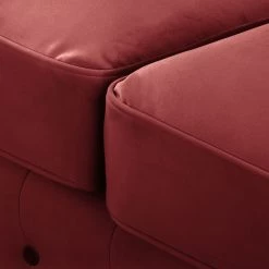 Velvet Studio Canapé Marau (3 places) - Rouge -Canapés Soldes Magasin sofa marau 3 sitzer samt rot 4915224