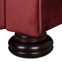 Velvet Studio Canapé Marau (3 places) - Rouge -Canapés Soldes Magasin sofa marau 3 sitzer samt rot 4915232