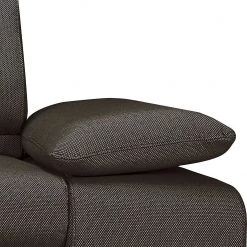 Fredriks Canapé Masca (3 places) - Tissu structuré gris marron -Canapés Soldes Magasin sofa masca 3 sitzer strukturstoff grau braun 444349