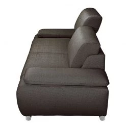 Fredriks Canapé Masca (3 places) - Tissu structuré gris marron -Canapés Soldes Magasin sofa masca 3 sitzer strukturstoff grau braun 444351