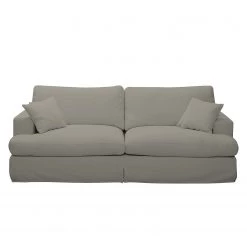 Maison Belfort Canapé Mormès (3 places) Tissu - Gris sable -Canapés Soldes Magasin sofa mormes 3 sitzer webstoff sandgrau 4188432