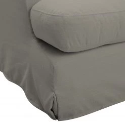 Maison Belfort Canapé Mormès (3 places) Tissu - Gris sable -Canapés Soldes Magasin sofa mormes 3 sitzer webstoff sandgrau 4188456