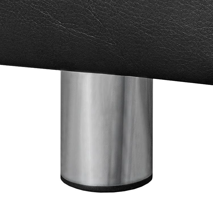 Mooved Canapé Oslo (2 places) - Imitation cuir noir 8 Mooved Canapé Oslo (2 places) - Imitation cuir noir – Image 8