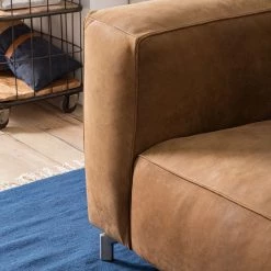 Ars manufacti Canapé Pentre (3 places) Cuir véritable - Marron clair 36 Ars manufacti Canapé Pentre (3 places) Cuir véritable - Marron clair -Canapés Soldes Magasin sofa pentre 3 sitzer echtleder hellbraun 5181428