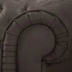 Maison Belfort Canapé Pintano (2 places) - Gris marron -Canapés Soldes Magasin sofa pintano 3 sitzer antiklederoptik braungrau 4895476