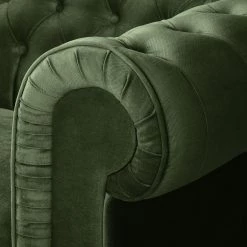 Maison Belfort Canapé Pintano (2 places) - Vert vieilli 16 Maison Belfort Canapé Pintano (2 places) - Vert vieilli -Canapés Soldes Magasin sofa pintano 3 sitzer samt antikgruen 4897872