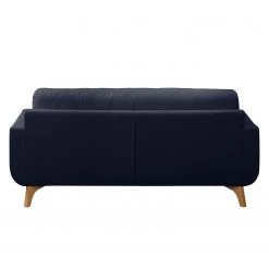Mørteens Canapé Postville (2 places) - Bleu foncé -Canapés Soldes Magasin sofa postville 2 sitzer strukturstoff dunkelblau 4890876