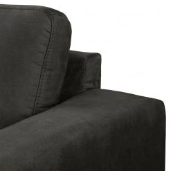 Fredriks Canapé Ramilia (2 places) - Gris foncé -Canapés Soldes Magasin sofa ramilia 2 sitzer antiklederlook dunkelgrau 4882204