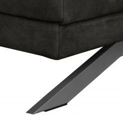 Fredriks Canapé Ramilia (2 places) - Gris foncé -Canapés Soldes Magasin sofa ramilia 2 sitzer antiklederlook dunkelgrau 4882212