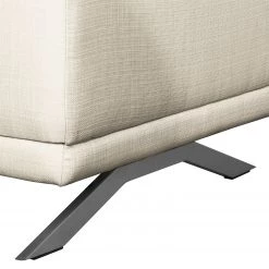 Fredriks Canapé Ramilia (2 places) - Crème -Canapés Soldes Magasin sofa ramilia 2 sitzer strukturstoff creme 4883500