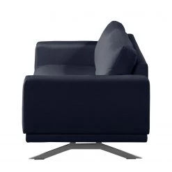 Fredriks Canapé Ramilia (3 places) - Bleu foncé -Canapés Soldes Magasin sofa ramilia 3 sitzer strukturstoff dunkelblau 4882568