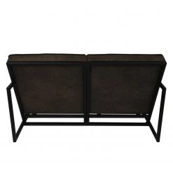 Ars manufacti Canapé Rhode (2 places) - Gris marron 11 Ars manufacti Canapé Rhode (2 places) - Gris marron -Canapés Soldes Magasin sofa rhode 2 sitzer antiklederlook braungrau 4863496