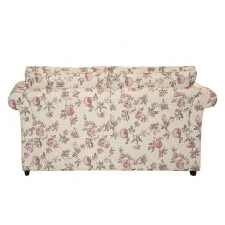 Maison Belfort Canapé Rosehearty (2 places) - Tissu - Crème / Rose -Canapés Soldes Magasin sofa rosehearty 2 sitzer webstoff creme rose 4191068