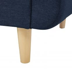 Mørteens Canapé Saluda (3 places avec repose-pied - Tissé à plat - Bleu foncé -Canapés Soldes Magasin sofa saluda 3 sitzer mit hocker flachgewebe dunkelblau 4723284