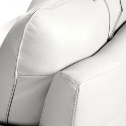 Loftscape Canapé Sharon (3 places) - Blanc - Sans appui-tête -Canapés Soldes Magasin sofa sharon 3 sitzer echtleder weiss 415631