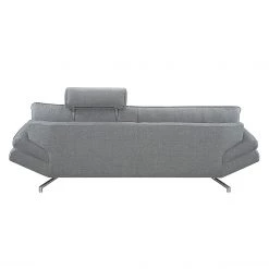 Loftscape Canapé Sharon (3 places) - Gris - Appui-tête réglable -Canapés Soldes Magasin sofa sharon 3 sitzer webstoff grau 411523