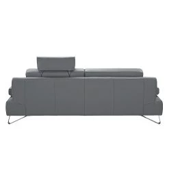 Loftscape Canapé Silvano (2,5 places) - Appui-tête réglable -Canapés Soldes Magasin sofa silvano 2 5 sitzer kunstleder grau 443524