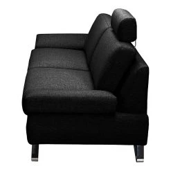 Loftscape Canapé Silvano (2,5 places) - Appui-tête réglable -Canapés Soldes Magasin sofa silvano 2 5 sitzer webstoff schwarz 442432