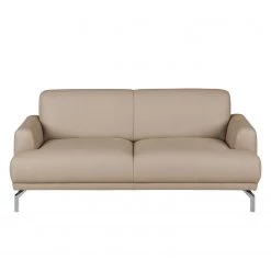 Fredriks Canapé Sisto I (2 places) - Cappuccino -Canapés Soldes Magasin sofa sisto i 2 sitzer echtleder cappuccino 3608089